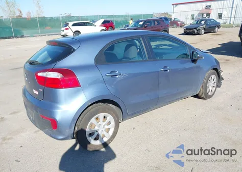 2016 Kia Rio Lx из США, поврежденный, VIN KNADM5A39G6658416